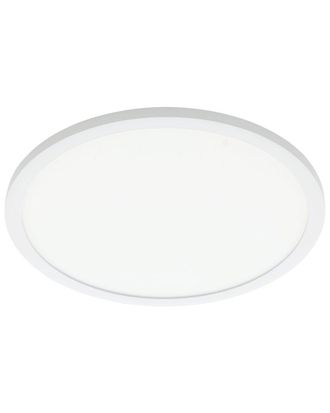 Eglo Eglo Trago 1 Light Integrated Led Ceiling Light With White Finish & White Acrylic Diffuser