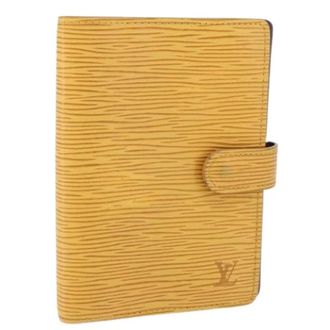 Louis Vuitton Pre-owned Day Planner Cover - - Pre-owned - Donna - Giallo - ONE SIZE