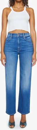 Mother Rambler Zip Flood Jean In Nip It In The Bud