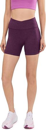 Beyond Yoga Spacedye At Your Leisure 5 Biker Shorts Womens Shorts Brilliant Blackberry Heather : MD (US Womens 6-8) 5, Elastane/Polyester