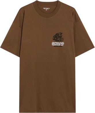 Carhartt Work in Progress Hombre, Camisetas, Marr&oacute;n, Talla: XL