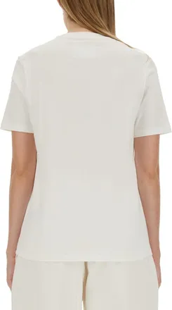 Jil Sander Logo Cotton T-Shirt - White