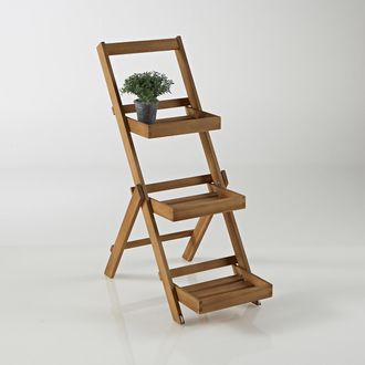 La Redoute Interieurs Tuinrek met 3 niveaus, in acacia, Garden