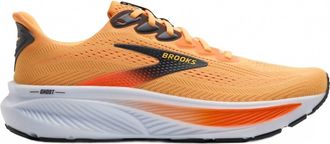 Brooks Mens Ghost 17 Shoes In Blazing Orange/yellow/ebony
