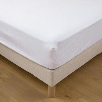 La Redoute Interieurs Matrasbeschermer in absorberend molton, antistatisch, matrashoogte 27 cm