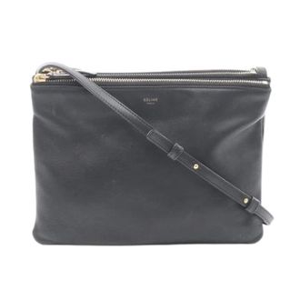 Celine Pre-owned Cross Body Bags, female, Black, Size: ONE SIZE Pre-owned Vintage Shoulder Bag