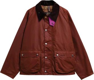 Barbour Key Transport Waxed Jacket - Heren - Jassen - Bruin - Maat: S Katoen