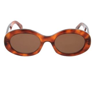 Celine Celine, Accessoires, unisex, Bruin, ONE Size, Stijlvolle zonnebril met uniek ontwerp