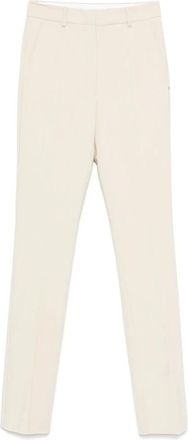 Sportmax Slim-fit Trousers, female, Brown, XS, Sporty Fetta Trousers
