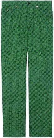 Gucci GG Canvas Pant Green 623953-ZKU09-3344