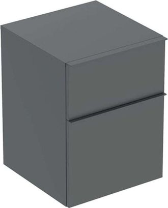 Keramag Keramag - Geberit Icon Armario Lateral, 2 Cajones, 45x60x47,6 Cm, 502315