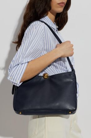 Furla Shoulder Bag Sfera Soft Medium, Womens, Navy Blue