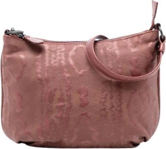 Bottega Veneta Pre-owned Shoulder Bags, female, Red, Size: ONE SIZE Pre-owned Leather Crossbody Bag