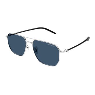 Montblanc MB0367SA 005 Black/Blue/Grey