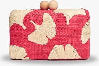Kayu Womens Ami Clutch In Red