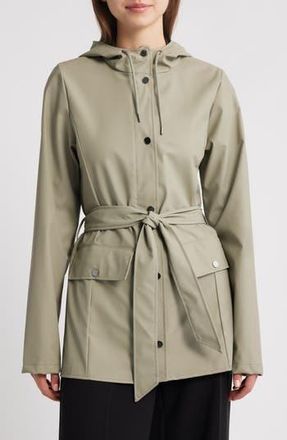 Rains Curve Waterproof Rain Jacket in Drift at Nordstrom Rack, Size X-Large
