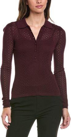 Generation Love Channah Heart Silk-Blend Sweater