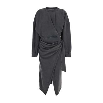 Isabel Marant Dames, Jurken, Zwart, Maat: XS Katoen