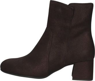 Gabor Elegante enkellaarsjes - Dames - Schoenen - Bruin - Maat: 42 1/2 EU Leer