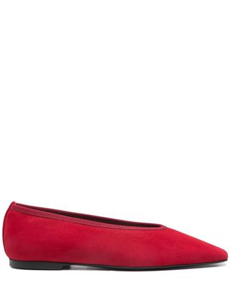 Toteme Ballerine Minimalist - Rosso