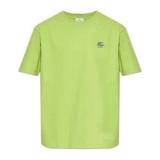Etro Etro, T-Shirts, male, Green, Size: M Printed T-shirt