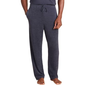 Barefoot Dreams Fleece Lounge Pants in Indigo at Nordstrom, Size Xx-Large