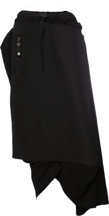 Marith&eacute; + Fran&ccedil;ois Girbaud Black parachute skirt