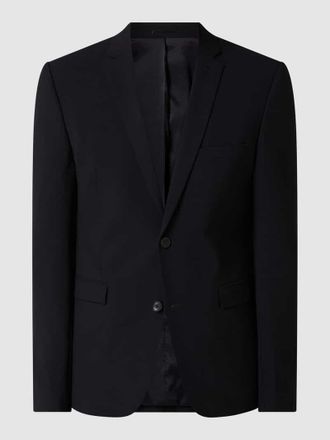 Esprit Esprit Collection Slim Fit 2-Knopf-Sakko mit Stretch-Anteil in Black, Gr&ouml;&szlig;e 98