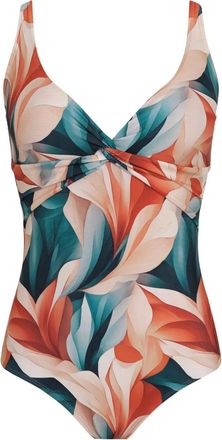 Lygia & Nanny Costume intero Adriana con stampa - Verde