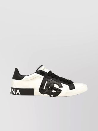 Dolce & Gabbana contrasting heel tab sneakers