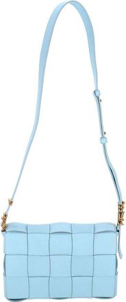 Bottega Veneta Turquoise Leather Cassette Crossbody (Authentic Pre-Loved)