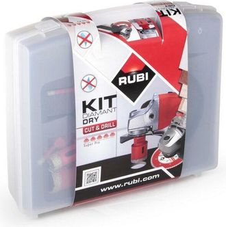 Rubi Set De Brocas Drygres (6 Piezas), Ideal Para Perforar Gres Porcel&aacute;nico, Cer&aacute;mica Y Materiales Duros, Alta Durabilidad Y Precisi&oacute;n, Perfecto Para Profe