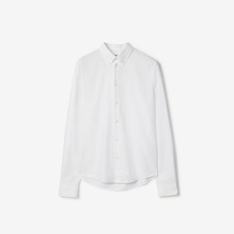 Burberry Slim Fit Cotton Oxford Shirt