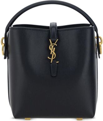 Saint Laurent Le 37 leather shoulder bag - women - Calf Leather/Metal - OS - Black