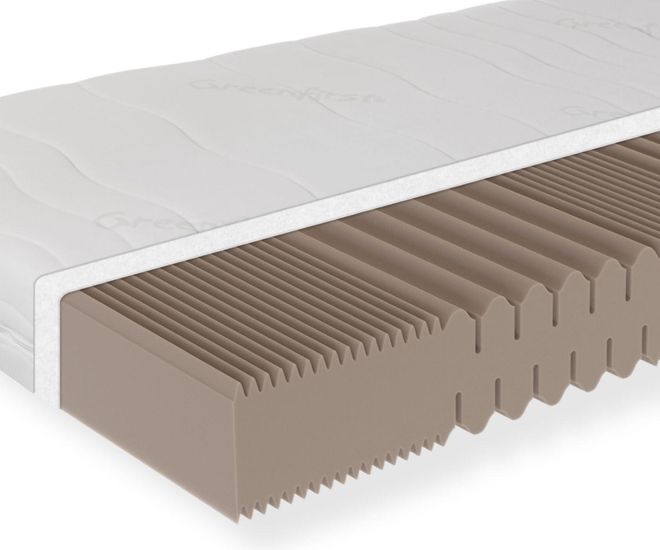 Sleepneo Matratze 160x200, Härtegrad H3, Höhe 18cm, 7 Zonen Kaltschaummatratze 160x200 cm, Antibakterieller Active Greenfirst Bezug ideal für Allergiker, wasch ab 276,00 €