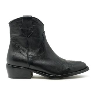 Duccio del Duca Schoenen, Dames, Zwart, 37 1/2 EU, Leer, Dd 02 Texan Boot