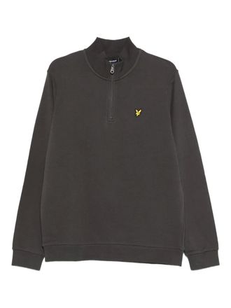 Lyle & Scott zip-up sweatshirt - men - Cotton - L - Grey