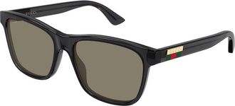 Gucci GG0746S 006 Mens Sunglasses Grey Size 57 - Free RX Lenses - Free RX Lenses