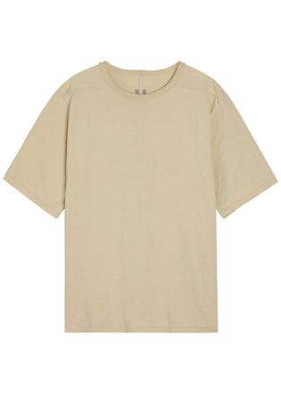 Rick Owens Brad Cotton T-shirt - Sand - XL