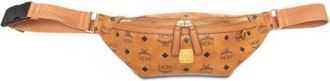 MCM Borsa a tracolla Pre-owned in tela rivestita - - Pre-owned - Donna - Marrone - ONE SIZE