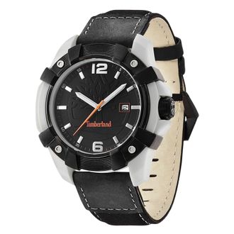 Timberland Mens Watch Quartz silver Stainless Steel - One Size