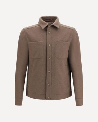 Herno Snap-button Jacket Male 46