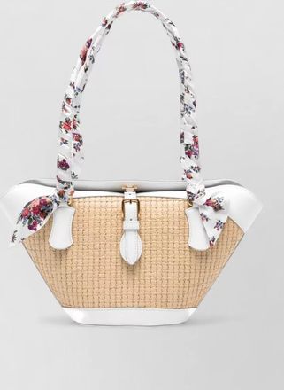 Dolce & Gabbana capri raffia tote bag