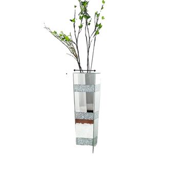 OEM Jarr&oacute;n De Suelo, Dise&ntilde;o Elegante, Incrustaciones Decorativas De Cristal, L