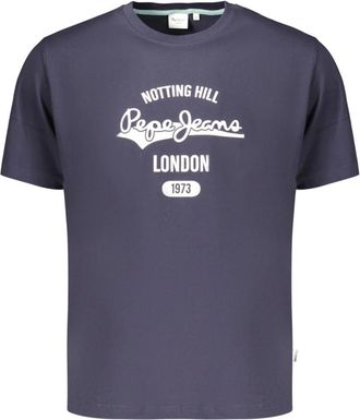 Pepe Jeans London Hombre, Camisetas, Azul, Talla: L