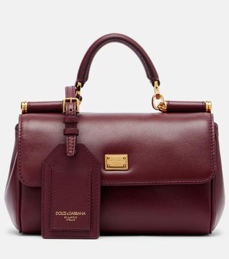 Dolce & Gabbana My Sicily leather tote bag