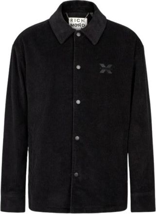 John Richmond Uma 26090Ca Jas - Heren - Zomerjassen - Zwart - L - Jassen