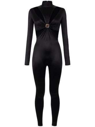 Elisabetta Franchi cut-out jumpsuit - Black
