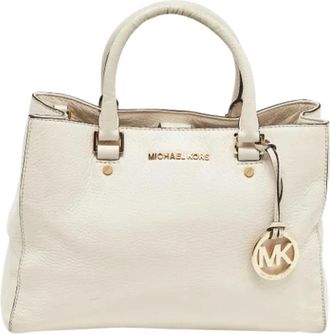 Michael Kors Tweedehands leren handtassen - Dames - Vintage Shopper - Beige - ONE Size - Vintage