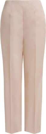 Alberta Ferretti Tailored Organza Pants with High Waist